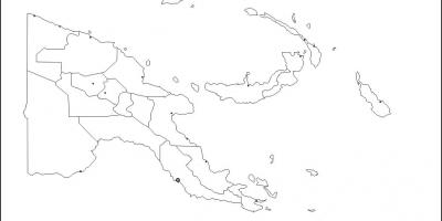 Kaart paapua uus-guinea kaart ülevaade